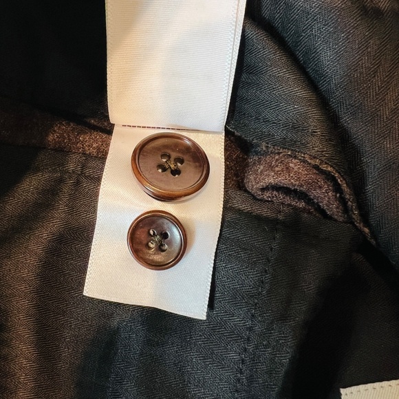 UNTUCKit Men’s 30x30 Straight Fit Wool Blend Casey Dress Pants Brown Reda flexo - Picture 11 of 16